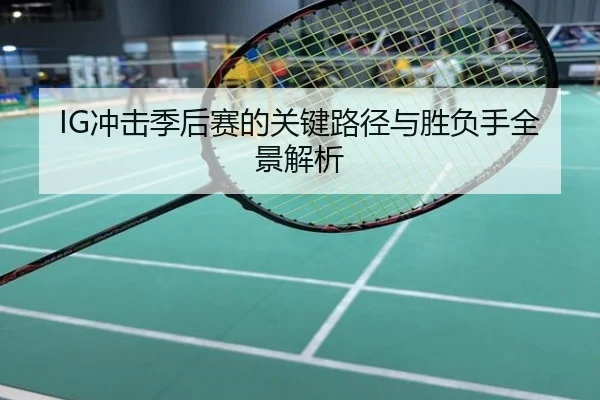 IG冲击季后赛的关键路径与胜负手全景解析